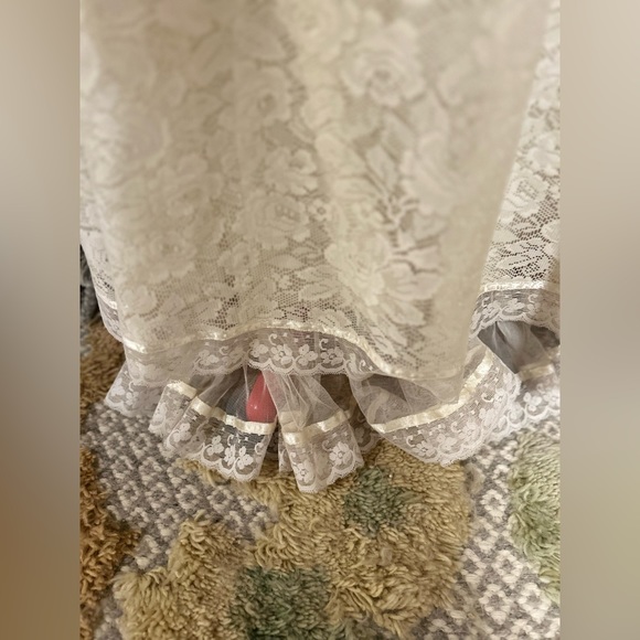 1970s Vintage Gunne Sax Wedding Dress Romantic Renaissance Bridal Collection - Picture 7 of 9